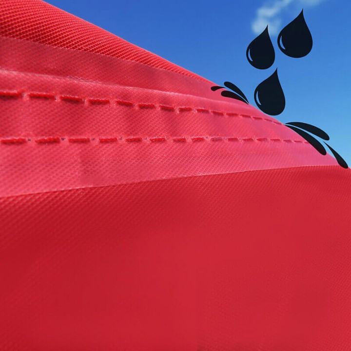 3x4,5m tirdzniecības stends uz riteņiem