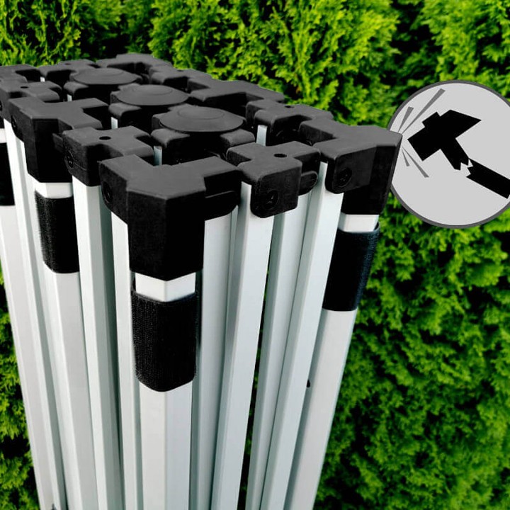 ātri saliekamās teltis