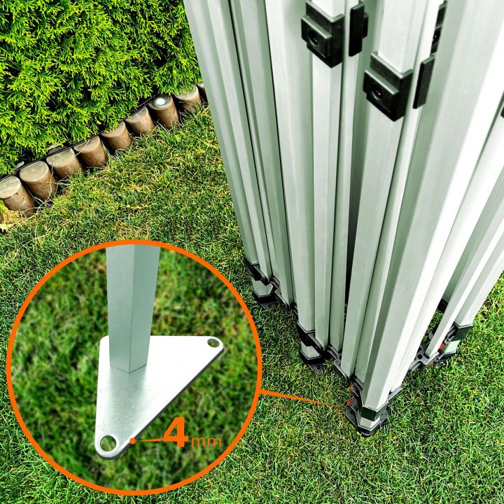 Mobilā telts ar elastīgu rāmi