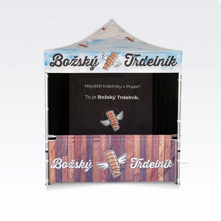 Ūdensizturīga saliekamā telts ar elastīgu rāmi