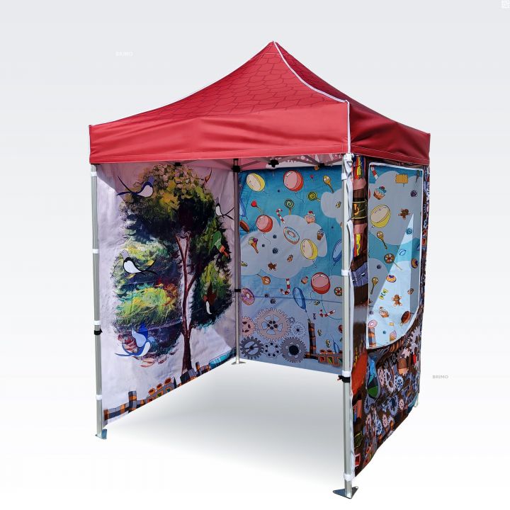 Ūdensizturīga saliekama telts ar ātru montāžu