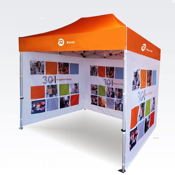 Ūdensizturīga saliekama telts āra tirgiem