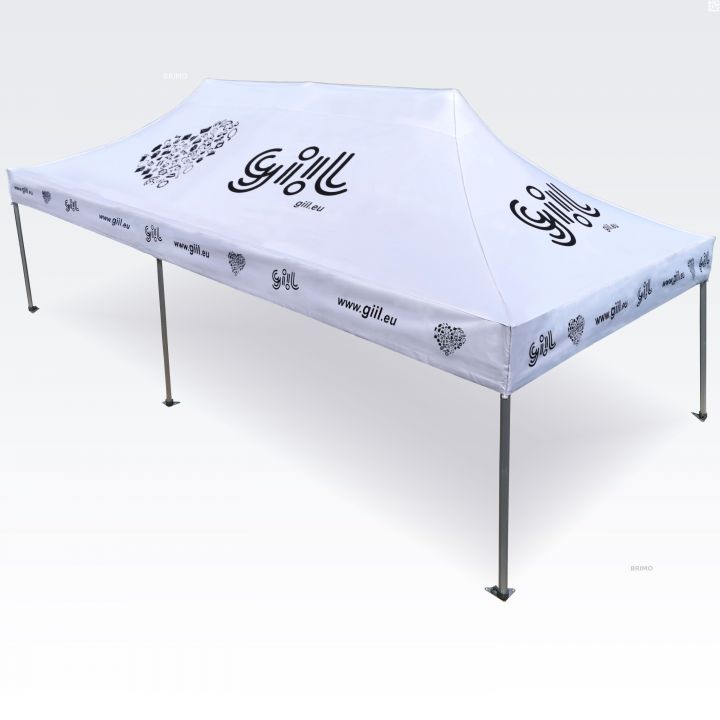 Ūdensizturīga saliekama telts vasaras pasākumiem