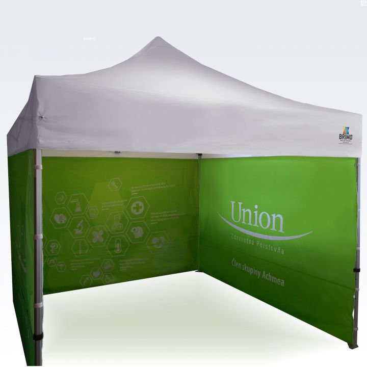 Ūdensizturīga saliekama telts āra tirgus pasākumiem