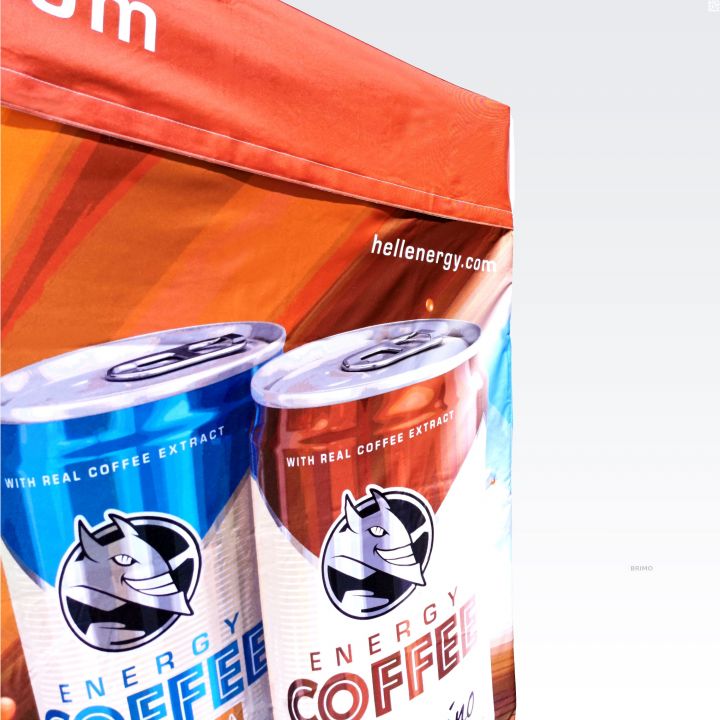 Ūdensizturīga saliekama telts ar aizsardzību pret laikapstākļiem