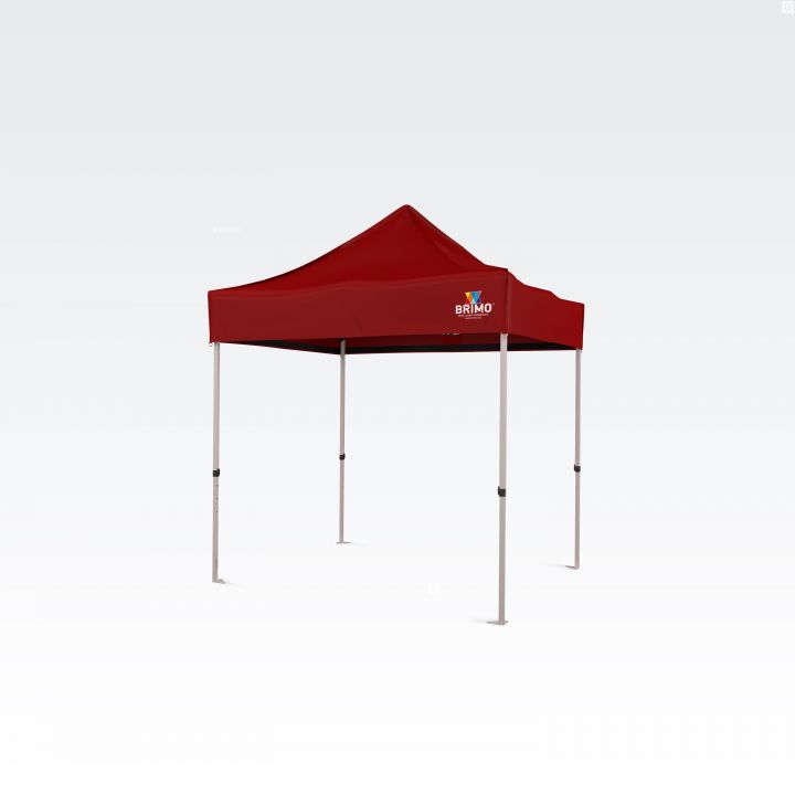 Saliekama telts tirgum ar pilnībā pielāgojamu apdruku