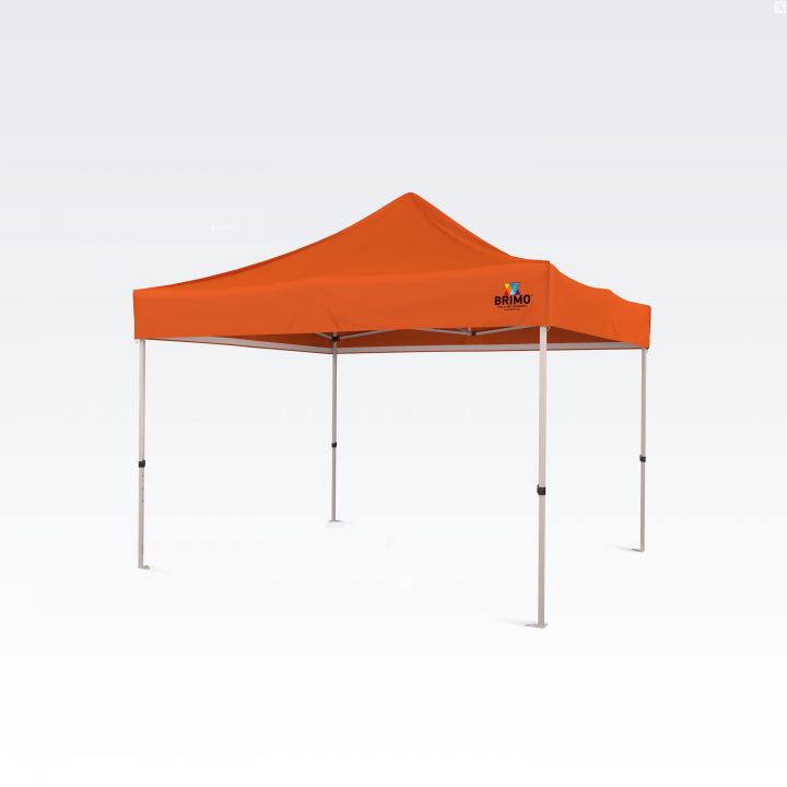 Tirgus telts tirgum ar regulējamu augstumu