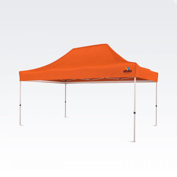 Saliekamā telts tirgum ar UV aizsardzību