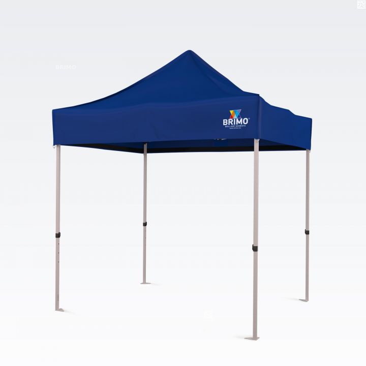 Saliekama telts ar sānu sienām un logiem