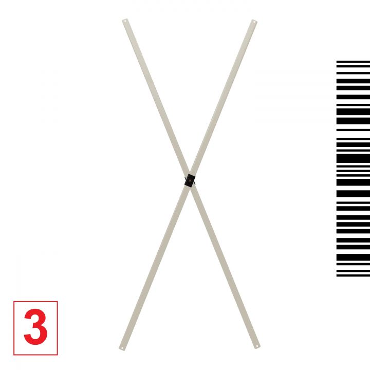 Saliekama telts ar ātri salokāmu konstrukciju