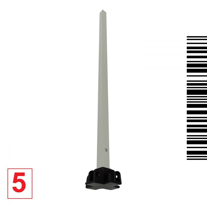 Saliekamā telts ar izturīgu brezentu