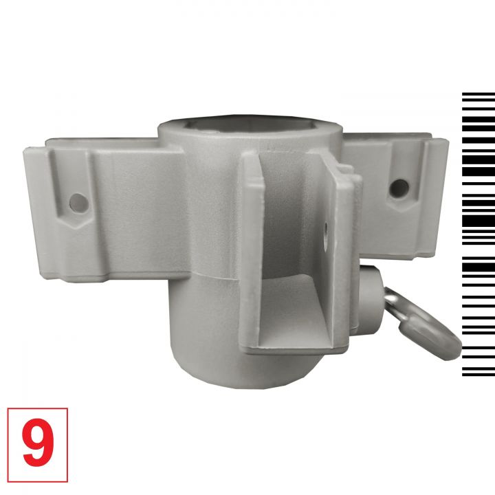 Saliekama telts ar iespēju pielāgot izmēru