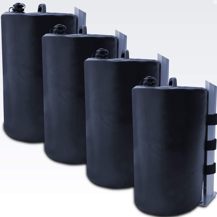 Četri ūdens svari moduļi ballīšu telts nostiprināšanai